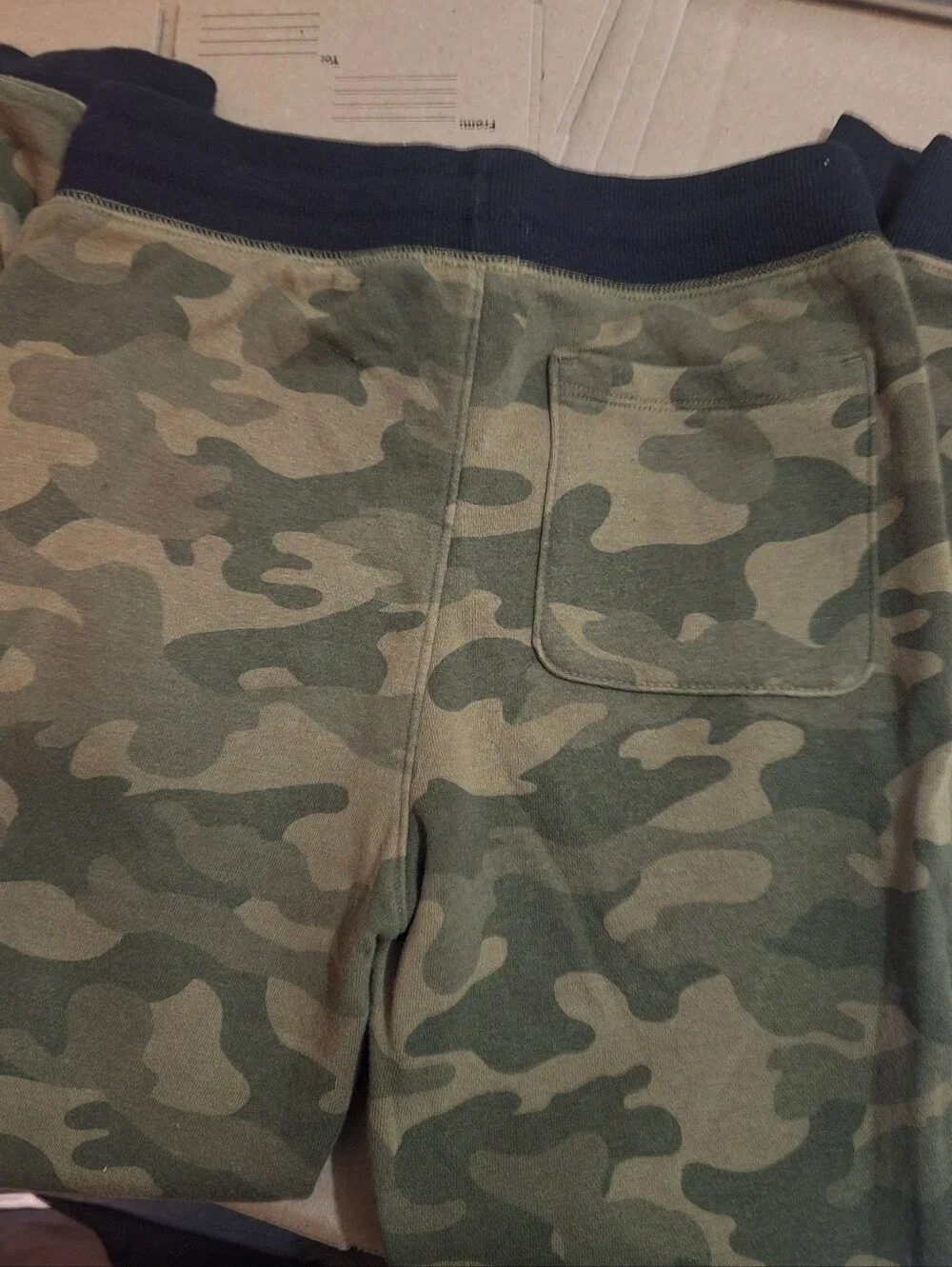 Old Navy Kids Camo Joggers - Olive Green